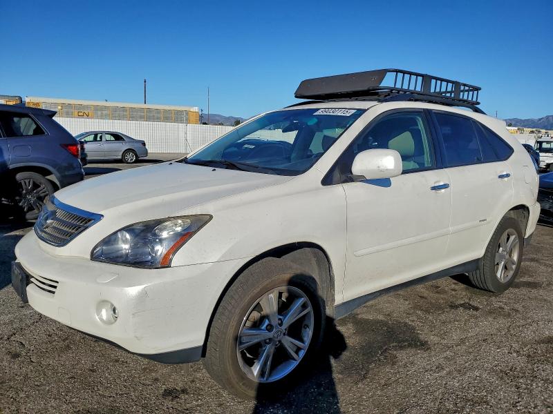 LEXUS RX 400H 2008 with VIN JTJGW31U682850471 - Photo from auction
