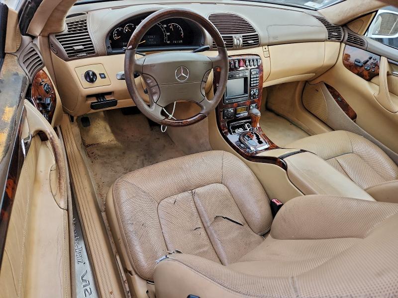Photo 8 from auction – 2001 MERCEDES-BENZ CL with VIN WDBPJ78J81A016880