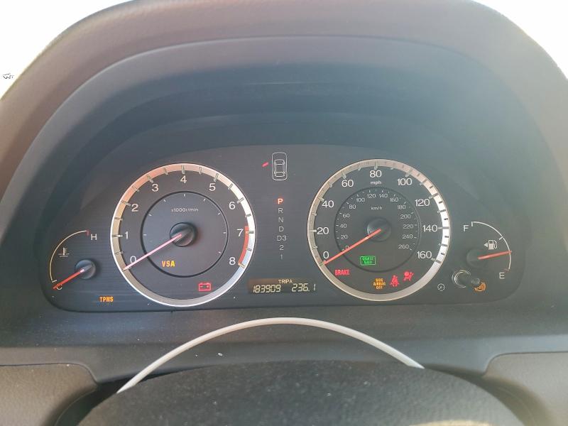 Photo 9 from auction – 2009 HONDA ACCORD LXP with VIN 1HGCP26449A042016