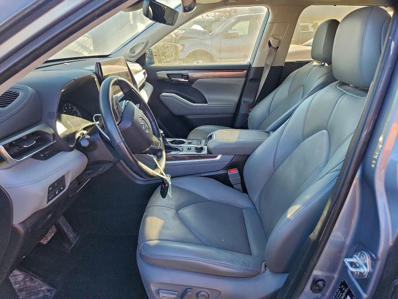 Photo 7 from auction – 2021 TOYOTA HIGHLANDER with VIN 5TDDZRBH8MS122350