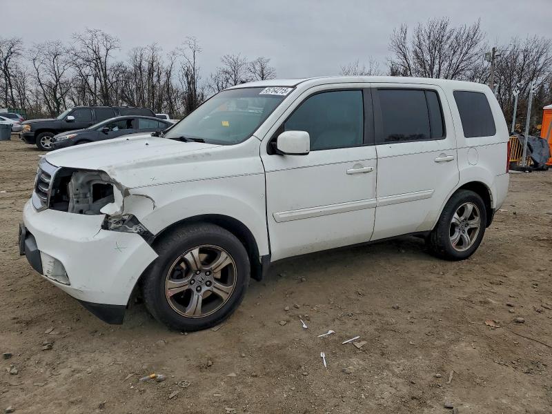 HONDA PILOT EXL 2012 with VIN 5FNYF3H60CB034554 - Photo from auction