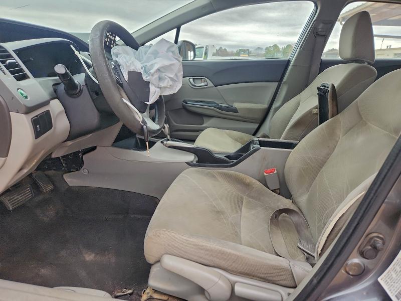 Photo 7 from auction – 2012 HONDA CIVIC with VIN 2HGFB2F57CH306391