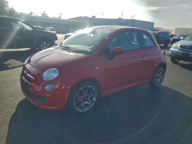 Photo 1 from auction – 2015 FIAT 500 SPORT with VIN 3C3CFFBR1FT615733