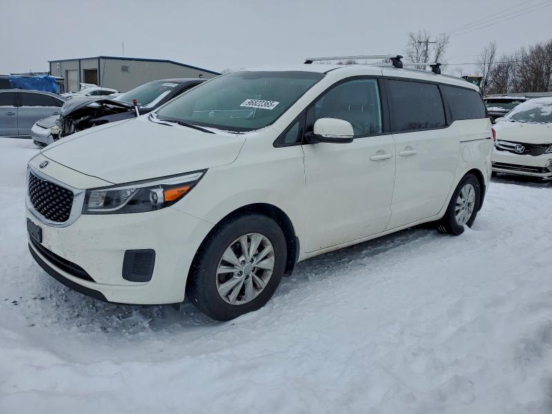 KIA SEDONA LX 2016 with VIN KNDMB5C19G6195214 - Photo from auction
