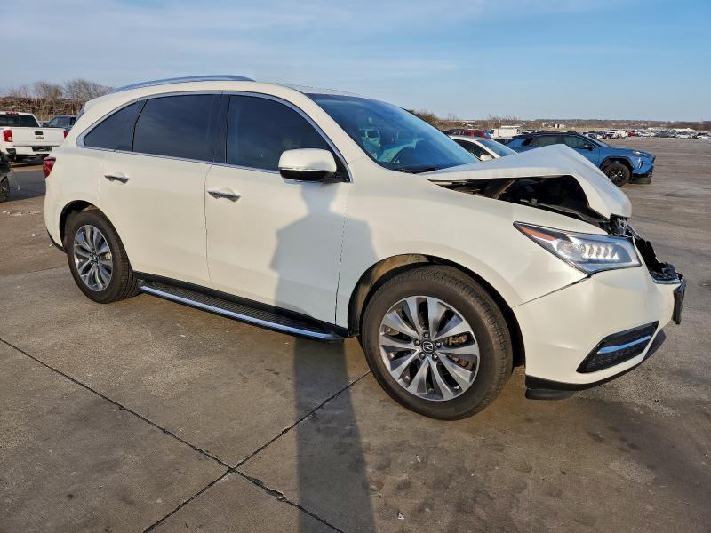 Photo 4 from auction – 2016 ACURA MDX TECHNO with VIN 5FRYD3H40GB014331