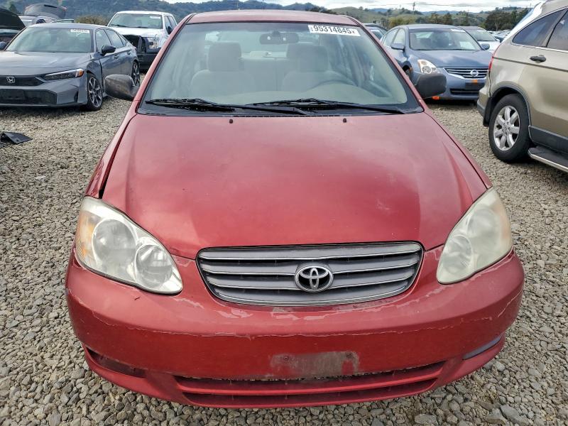Photo 5 from auction – 2003 TOYOTA COROLLA CE with VIN 2T1BR32E93C013638