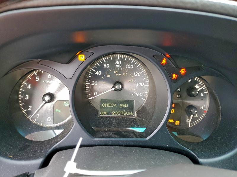 Photo 9 from auction – 2008 LEXUS GS 350 with VIN JTHCE96S480016448