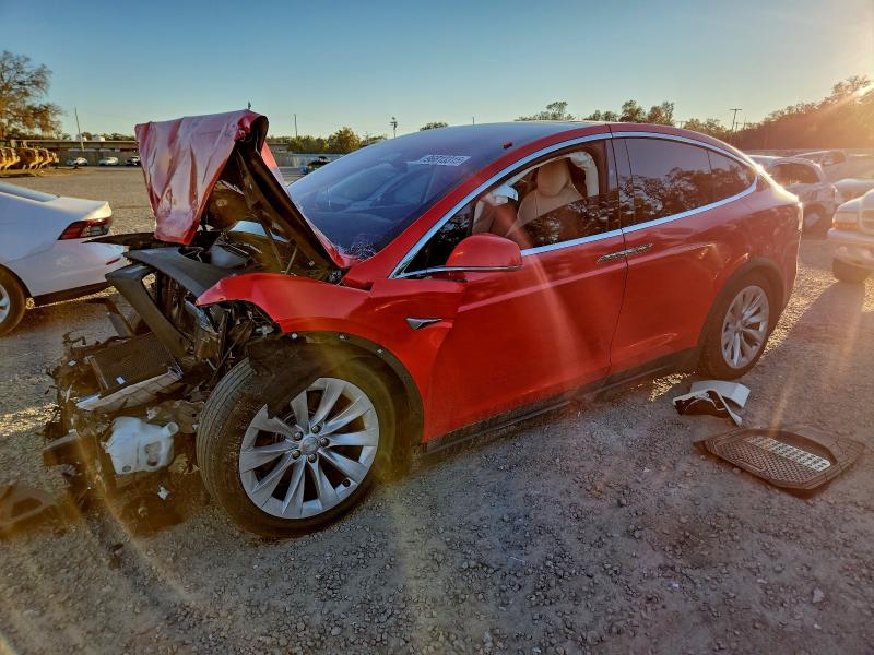 TESLA MODEL X 2017 with VIN 5YJXCDE28HF068650 - Photo from auction
