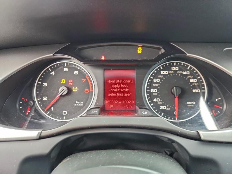 Photo 9 from auction – 2012 AUDI A4 PREMIUM with VIN WAUAFAFL7CN014895