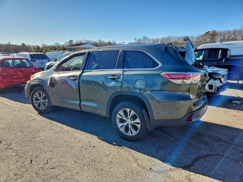Photo 2 from auction – 2015 TOYOTA HIGHLANDER with VIN 5TDJKRFH2FS128438