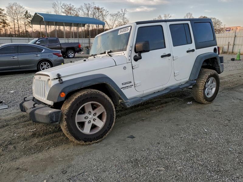JEEP WRANGLER U 2014 with VIN 1C4BJWDG0EL133833 - Photo from auction