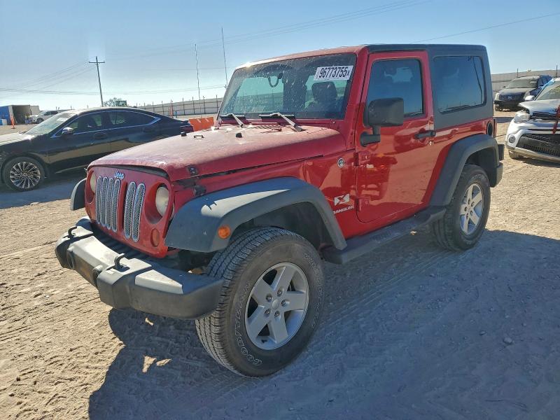 JEEP WRANGLER X 2008 with VIN 1J4FA24138L595839 - Photo from auction