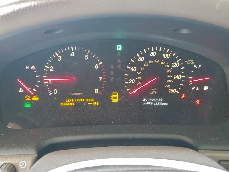 Photo 9 from auction – 2003 LEXUS LS 430 with VIN JTHBN30F630116418