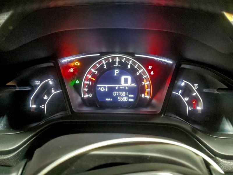 Photo 9 from auction – 2017 HONDA CIVIC LX with VIN 19XFC2F58HE203351