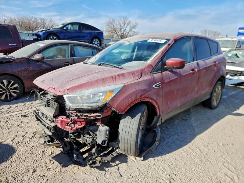 FORD ESCAPE SE 2017 with VIN 1FMCU9GD0HUB52567 - Photo from auction