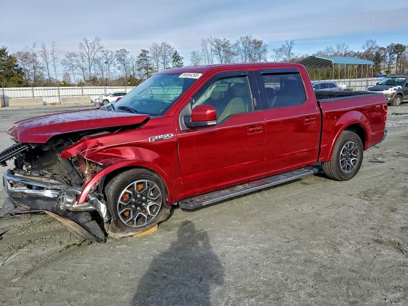 FORD F150 SUPER 2018 with VIN 1FTEW1C5XJFB79115 - Photo from auction