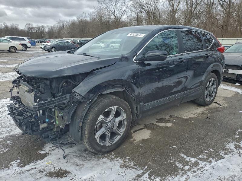 HONDA CR-V EX 2019 with VIN 2HKRW2H53KH674702 - Photo from auction