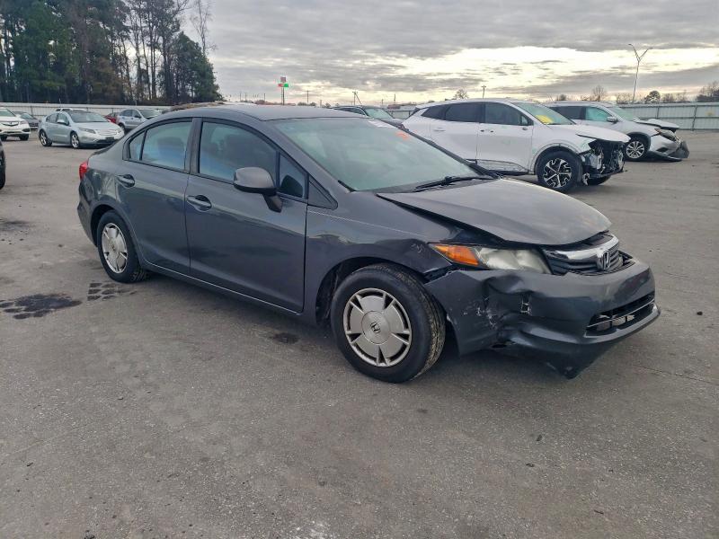 Photo 4 from auction – 2012 HONDA CIVIC HF with VIN 2HGFB2F69CH317692