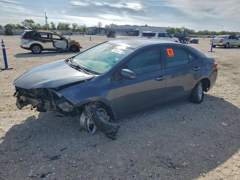 TOYOTA COROLLA L 2018 with VIN 5YFBURHE2JP743848 - Photo from auction
