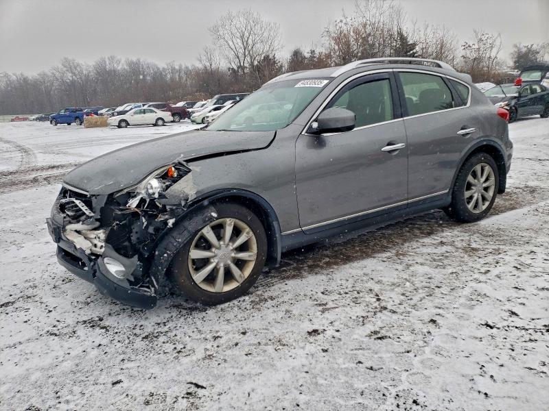 INFINITI EX35 BASE 2012 with VIN JN1AJ0HR9CM451111 - Photo from auction