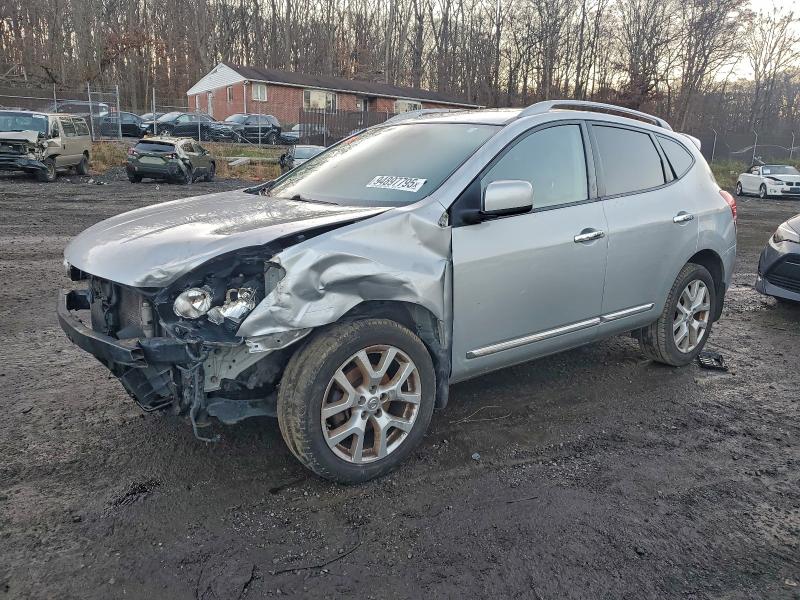 NISSAN ROGUE S 2011 with VIN JN8AS5MV3BW662161 - Photo from auction