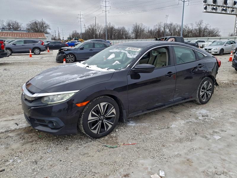 Photo 1 from auction – 2017 HONDA CIVIC EXL with VIN 19XFC1F76HE017089