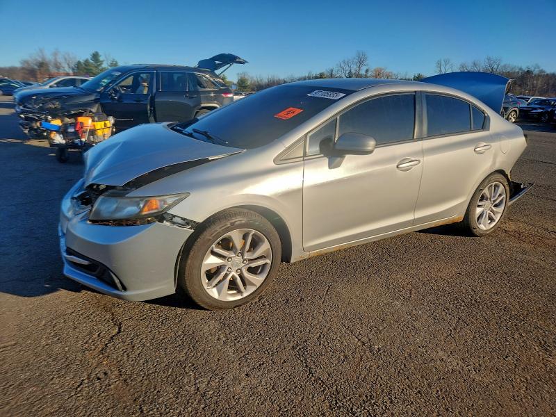 HONDA CIVIC LX 2015 with VIN 19XFB2F52FE216032 - Photo from auction