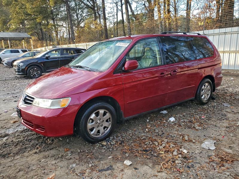 HONDA ODYSSEY EX 2002 with VIN 2HKRL18982H557476 - Photo from auction
