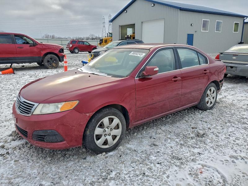 KIA OPTIMA LX 2009 with VIN KNAGE228895310540 - Photo from auction