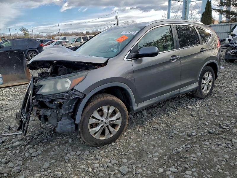 HONDA CR-V EXL 2012 with VIN JHLRM4H75CC014664 - Photo from auction