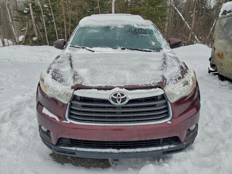 Photo 5 from auction – 2016 TOYOTA HIGHLANDER with VIN 5TDJKRFH6GS262645