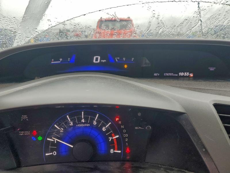 Photo 9 from auction – 2012 HONDA CIVIC EX with VIN 19XFB2F88CE020750