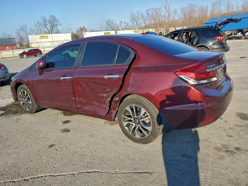 Photo 2 from auction – 2013 HONDA CIVIC EXL with VIN 19XFB2F94DE068367