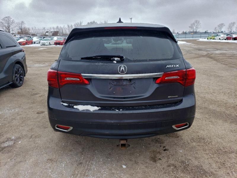 Photo 6 from auction – 2016 ACURA MDX with VIN 5FRYD4H20GB502747