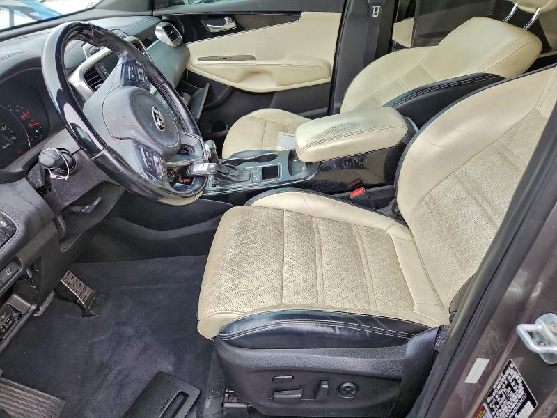 Photo 7 from auction – 2016 KIA SORENTO SX with VIN 5XYPK4A50GG054557