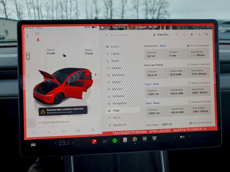 Photo 9 from auction – 2026 TESLA MODEL Y with VIN 7SAYGDEE7TF451994
