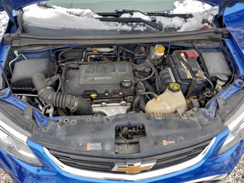 Photo 11 from auction – 2020 CHEVROLET SONIC LT with VIN 1G1JD5SB0L4100867