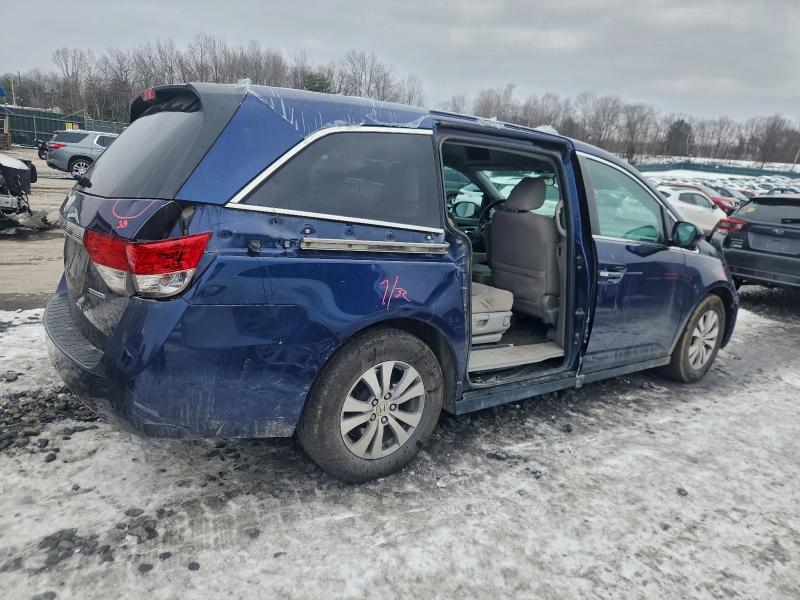 Photo 3 from auction – 2016 HONDA ODYSSEY SE with VIN 5FNRL5H34GB080425