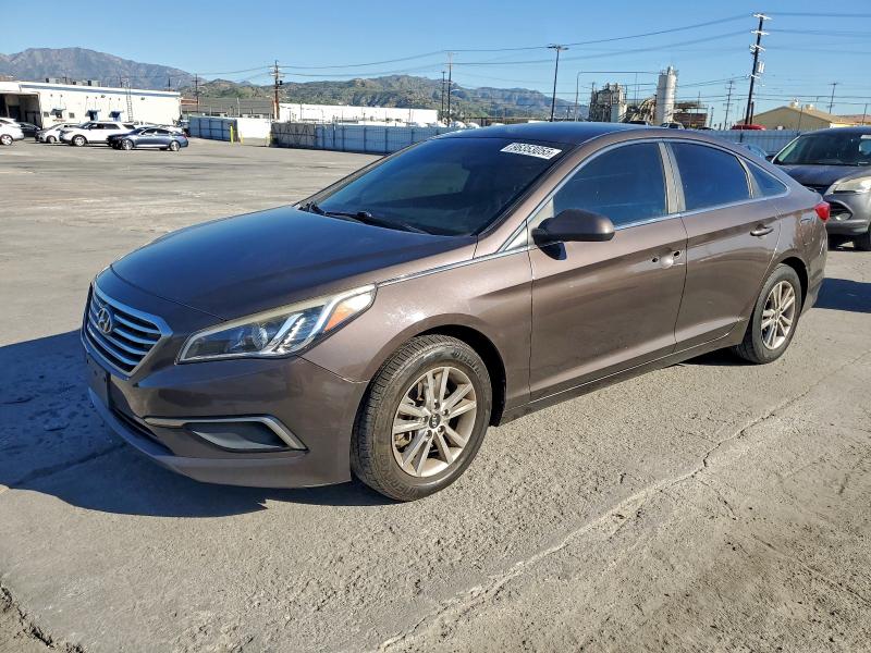 HYUNDAI SONATA SE 2016 with VIN 5NPE24AF3GH334837 - Photo from auction