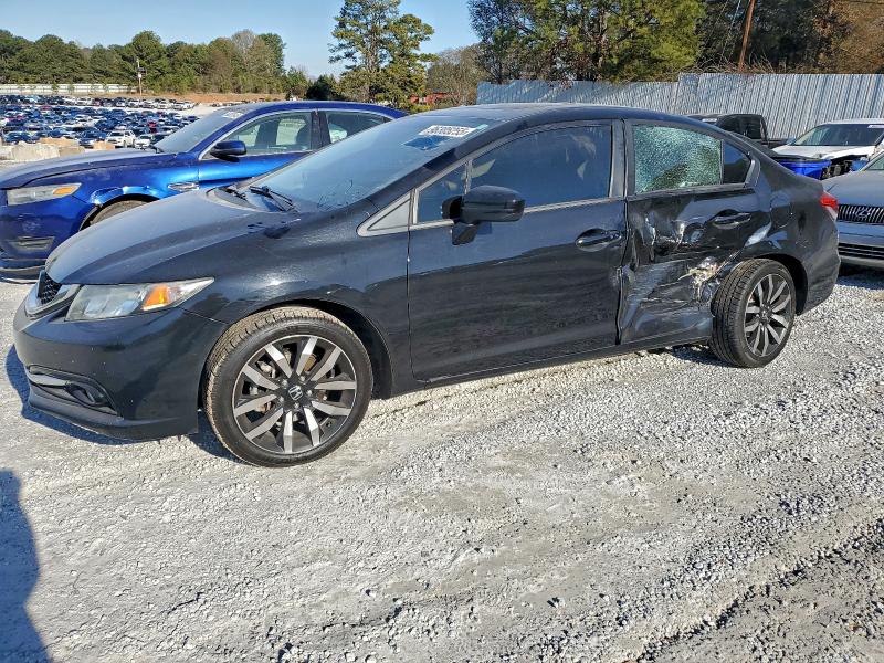 HONDA CIVIC EXL 2015 with VIN 2HGFB2F90FH524924 - Photo from auction