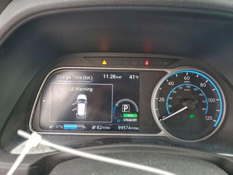 Photo 9 from auction – 2018 NISSAN LEAF S with VIN 1N4AZ1CP0JC302726