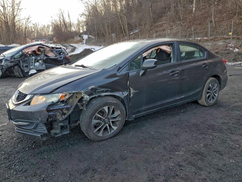 HONDA CIVIC EX 2013 with VIN 2HGFB2F80DH512289 - Photo from auction