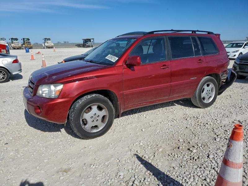 TOYOTA HIGHLANDER 2007 with VIN JTEDP21A370131543 - Photo from auction