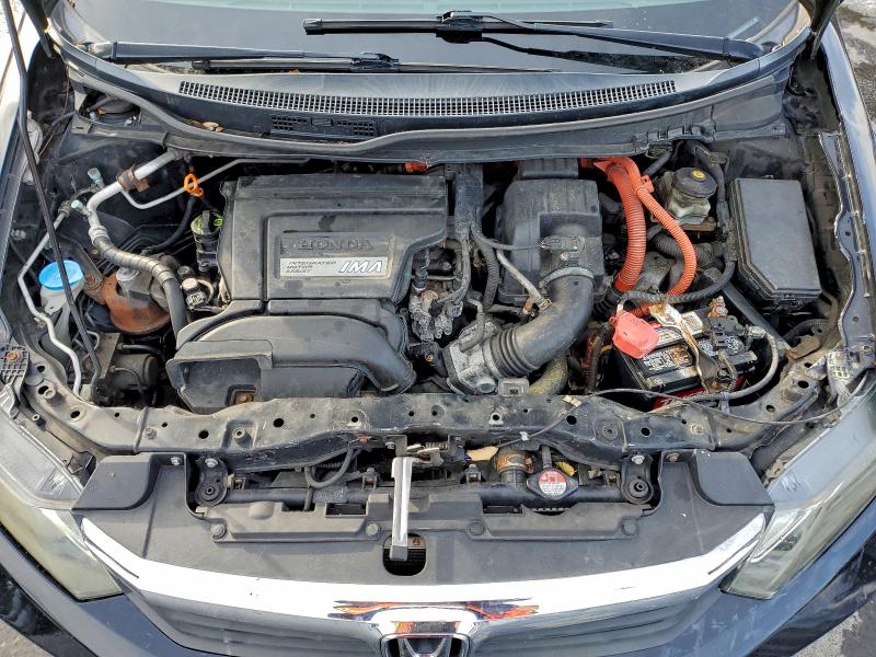 Photo 11 from auction – 2012 HONDA CIVIC HYBR with VIN JHMFB4F3XCS009115