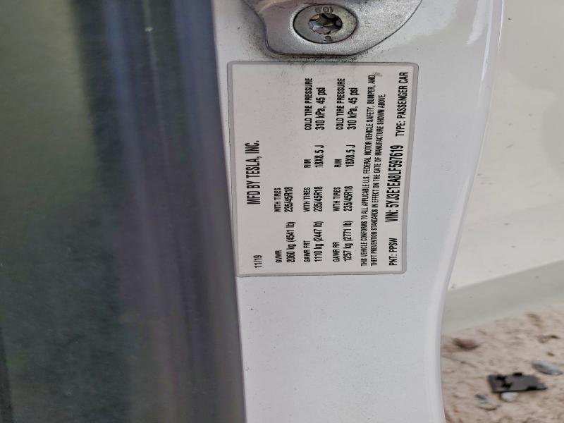 Photo 14 from auction – 2020 TESLA MODEL 3 with VIN 5YJ3E1EA8LF597619
