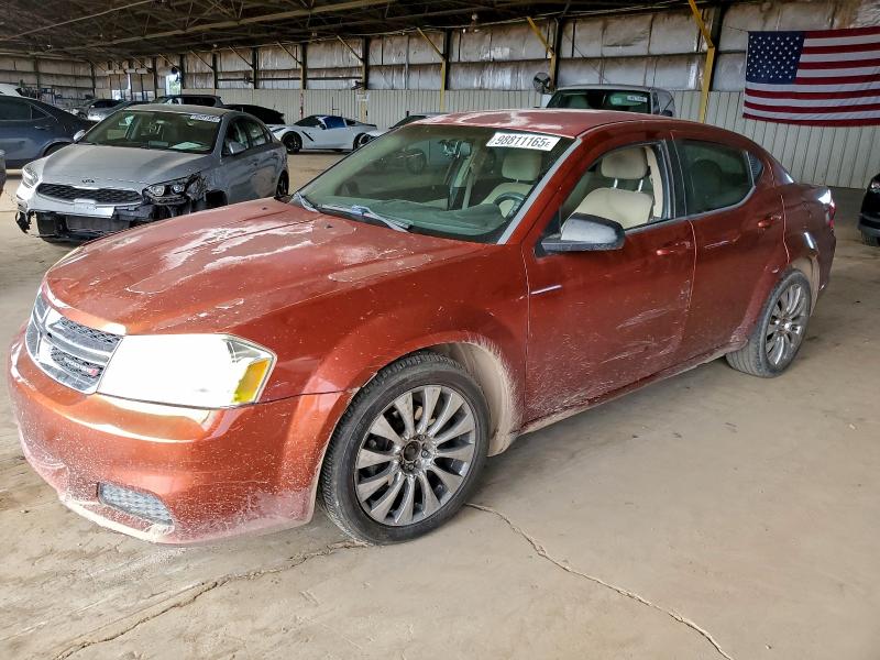 DODGE AVENGER SE 2012 with VIN 1C3CDZAB8CN235473 - Photo from auction