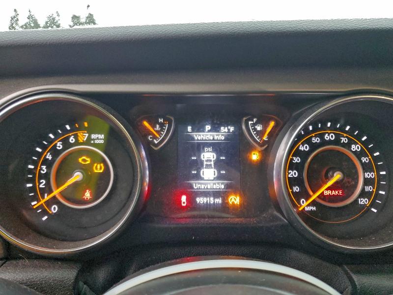 Photo 9 from auction – 2020 JEEP GLADIATOR with VIN 1C6HJTAG0LL156787