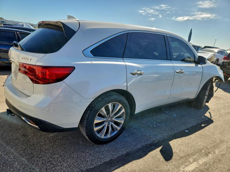 Photo 3 from auction – 2014 ACURA MDX TECHNO with VIN 5FRYD3H44EB001496