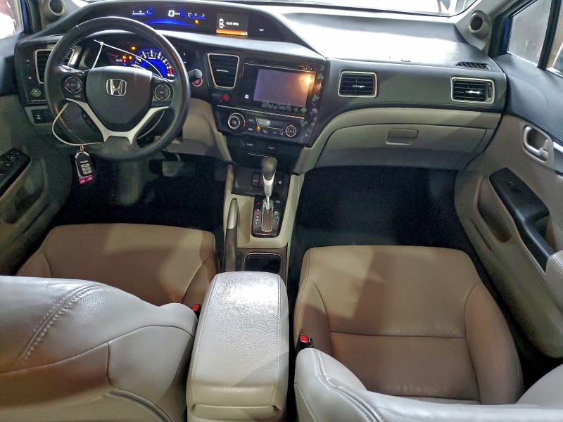 Photo 8 from auction – 2015 HONDA CIVIC EXL with VIN 19XFB2F96FE056708