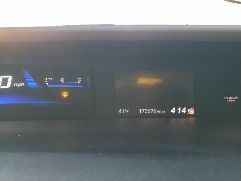 Photo 9 from auction – 2014 HONDA CIVIC LX with VIN 2HGFB2F58EH554801